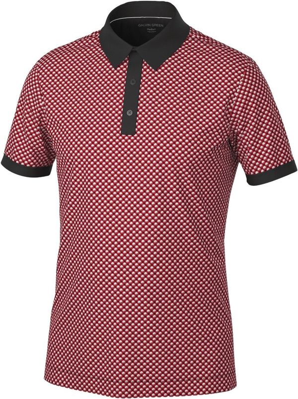 Galvin Green Galvin Green Mate Mens Polo Shirt Red/Black S