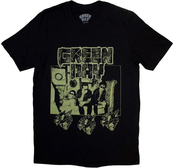 Green Day Green Day Košulja Rev Radio Unisex Black 2XL