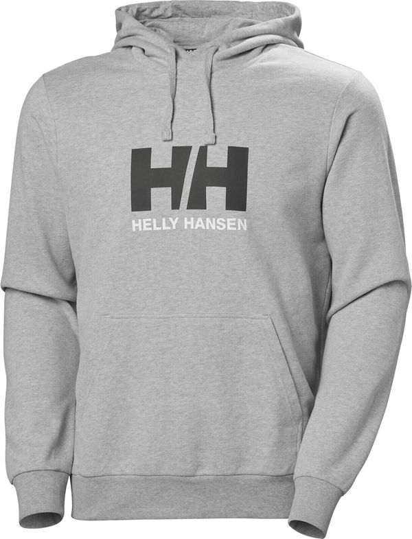 Helly Hansen Helly Hansen HH Logo Hoodie 2.0 Pulover Grey Melange 2XL
