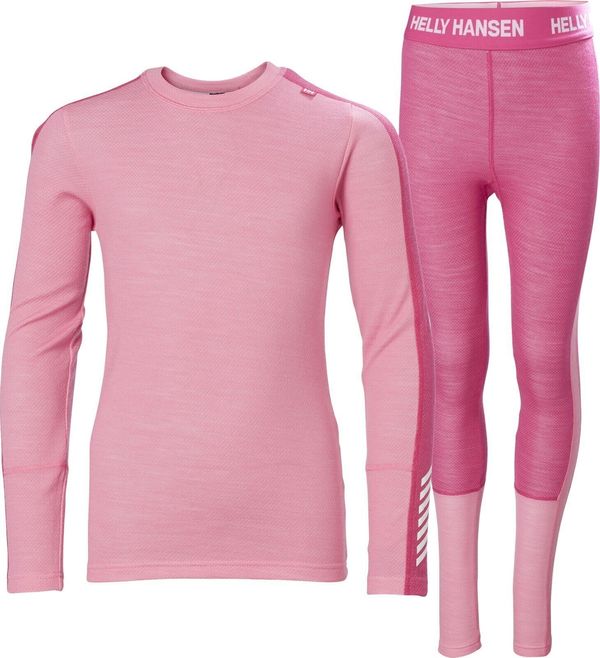 Helly Hansen Helly Hansen JR Lifa Merino Midweight Set Sugar Pink 152/12 Termo rublje