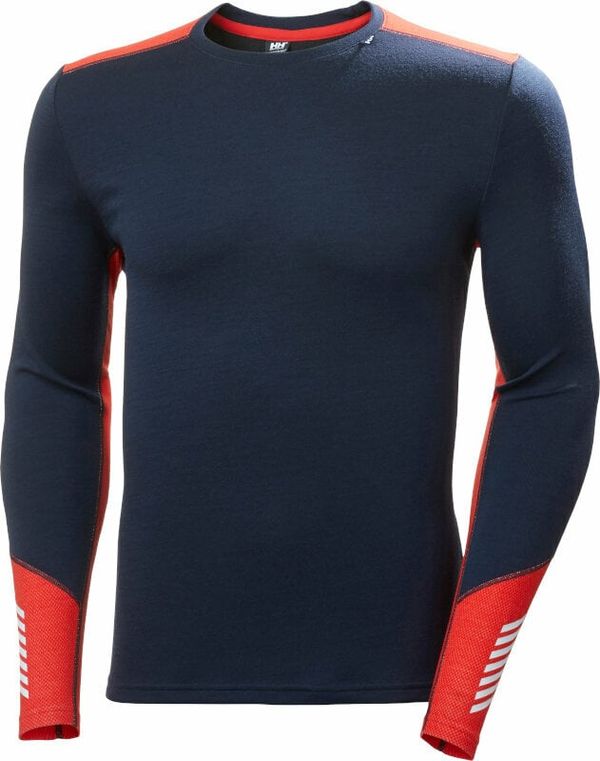 Helly Hansen Helly Hansen Lifa Merino Midweight Crew Base Layer Navy L Termo donje rublje