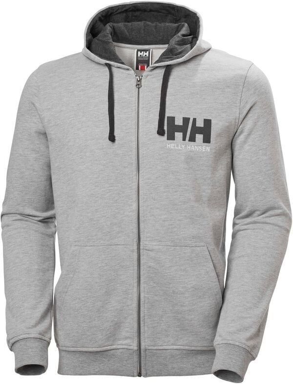 Helly Hansen Helly Hansen Men's HH Logo Full Zip Majica s kapuljačom Grey Melange S
