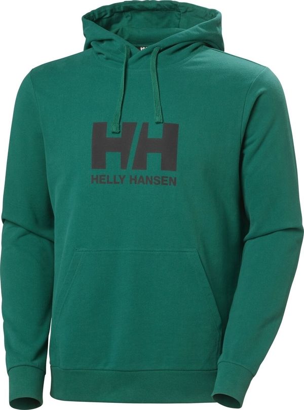 Helly Hansen Helly Hansen Men's HH Logo Pulover Emerald XL