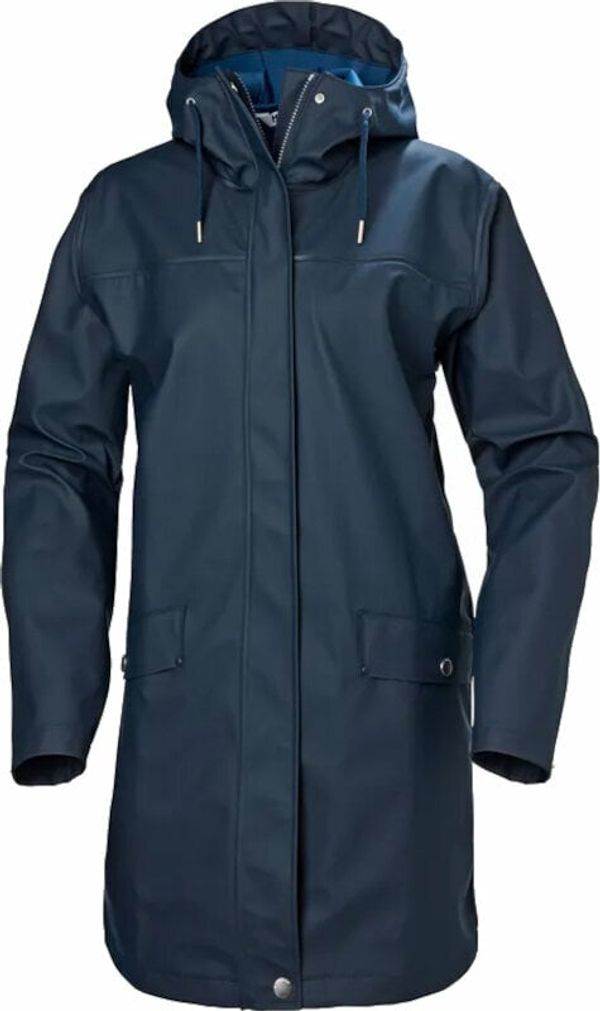 Helly Hansen Helly Hansen Women's Moss Raincoat Navy L Jakna na otvorenom