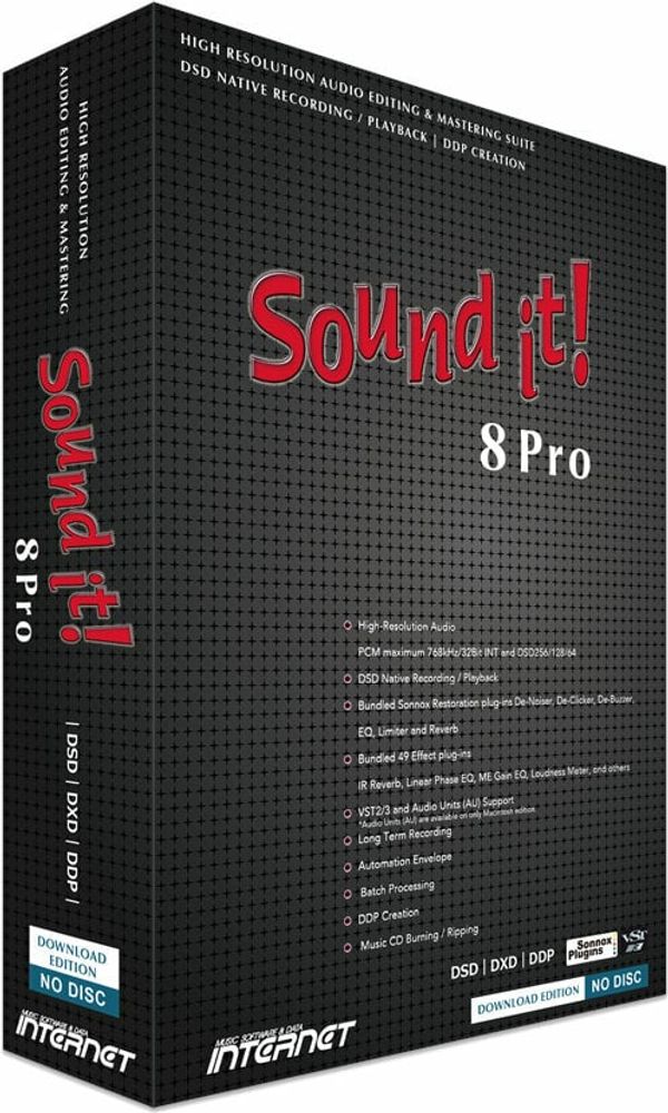 Internet Co. Internet Co. Sound it! 8 Pro (Mac) (Digitalni proizvod)