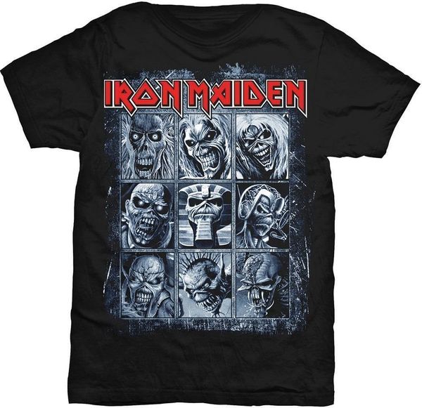 Iron Maiden Iron Maiden Košulja Nine Eddies Unisex Black S