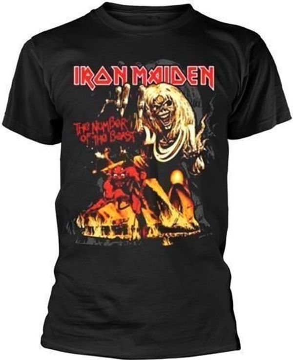 Iron Maiden Iron Maiden Košulja Number Of The Beast Graphic Unisex Black 2XL