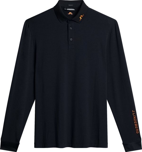 J.Lindeberg J.Lindeberg Florian Long Sleeve Black L Polo majica