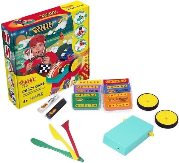 Jovi Jovi Dječja masa za modeliranje Utrke 6 x 50 g-2 x 15 g