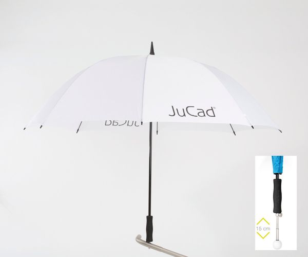 Jucad Jucad Telescopic Umbrella White