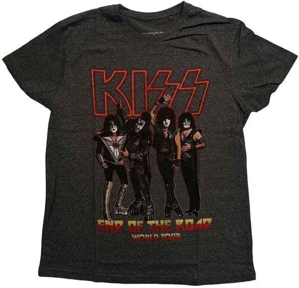 Kiss Kiss Košulja End Of The Road Tour Unisex Black L