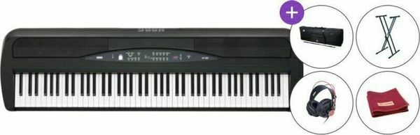 Korg Korg SP-280 Black DELUXE SET Digitralni koncertni pianino