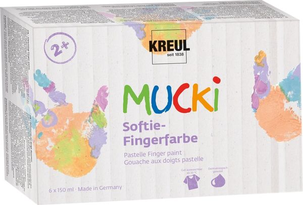 Kreul Kreul 2321 Set boja za prste 6 x 150 ml
