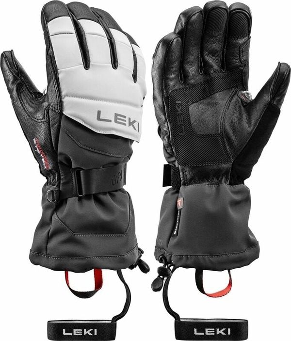 Leki Leki Griffin Thermo 3D Black/Graphite/Sand 10,5 Skijaške rukavice