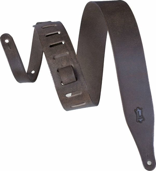 Levys Levys M17D Kožnati remen za gitaru Brown