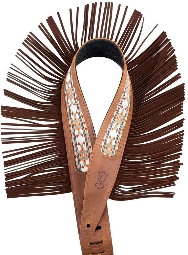 Levys Levys MG317BOI-BRN Kožnati remen za gitaru Brown