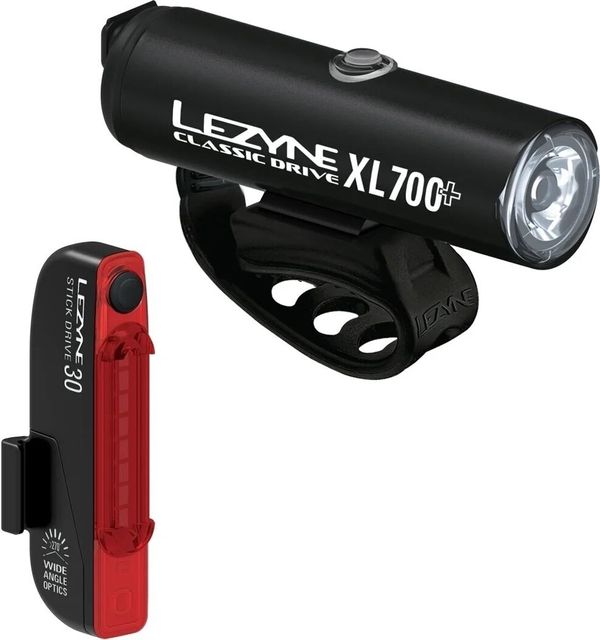 Lezyne Lezyne Classic Drive XL 700+/Stick Drive Pair Svjetlo za bicikl