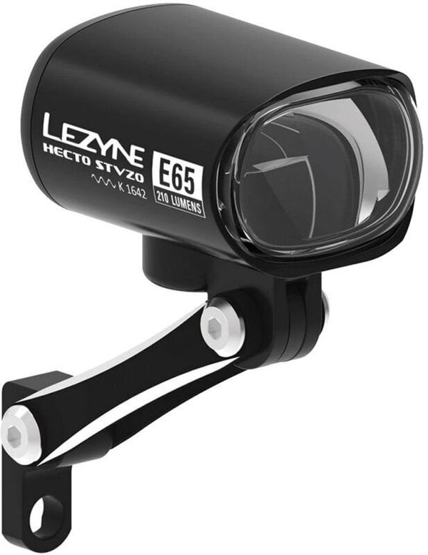 Lezyne Lezyne Ebike Hecto StVZO E65 210 lm Black Svjetlo za bicikl
