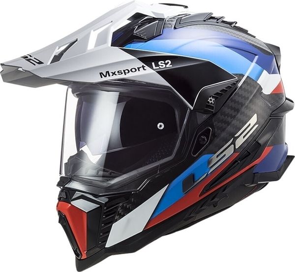 LS2 LS2 MX701 Explorer Carbon Frontier Black/Blue L Kaciga