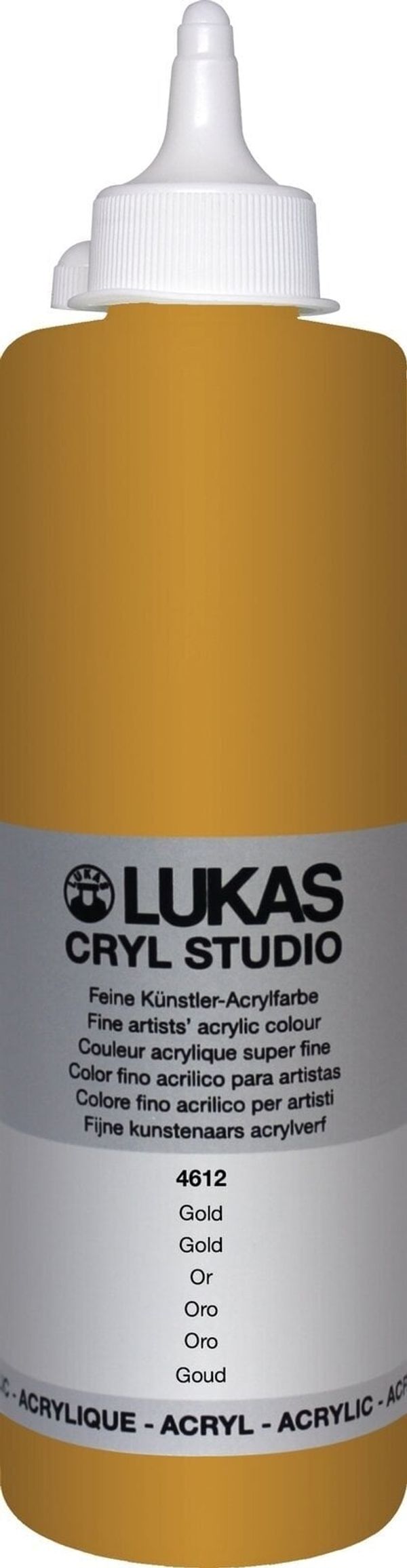 Lukas Lukas Cryl Studio Akrilna boja 500 ml Zlatna