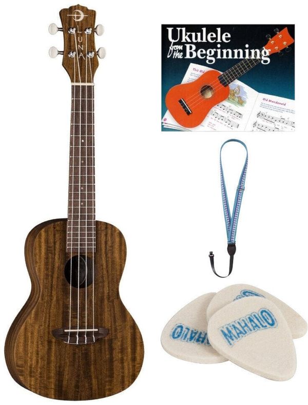 Luna Luna UKE-ACC SET Koncertni ukulele Natural