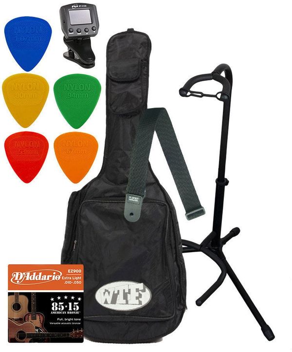 Madarozzo Madarozzo Acoustic Guitar Accessories Pack Torba za akustičnu gitaru Black