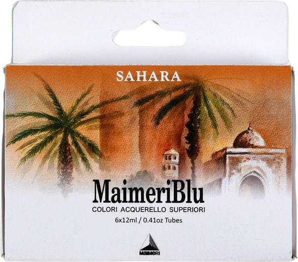 Maimeri Maimeri Blu Set akvarel boja Sahara 6 x 12 ml 6 kom