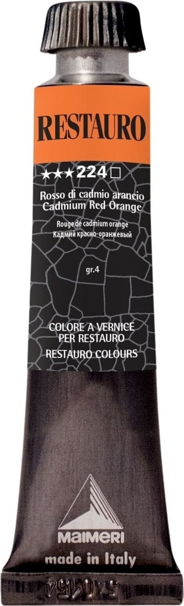 Maimeri Maimeri Varnish Restauro Boja za restauraciju Cadmium Red Orange 224 20 ml 1 kom