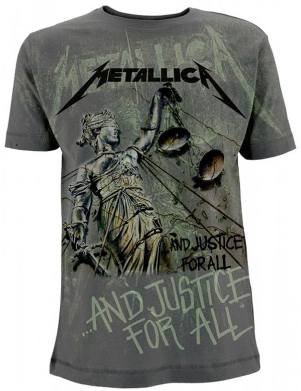 Metallica Metallica Košulja And Justice For All Grey 2XL
