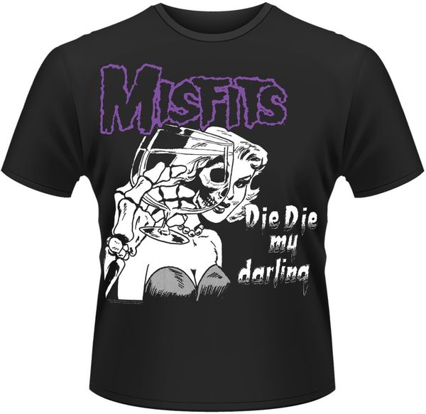 Misfits Misfits Košulja Die Die My Darling Black 3XL