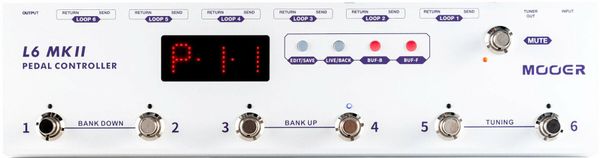 MOOER MOOER Pedal Controller L6 MKII Nožni prekidač