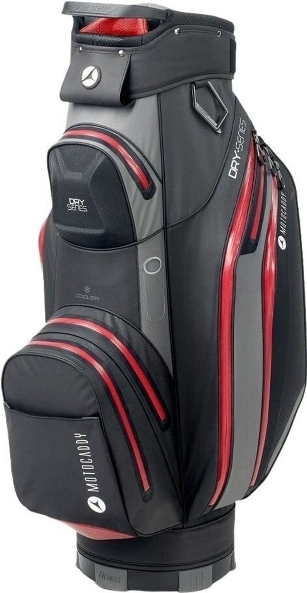 Motocaddy Motocaddy Dry Series 2024 Charcoal/Red Golf torba