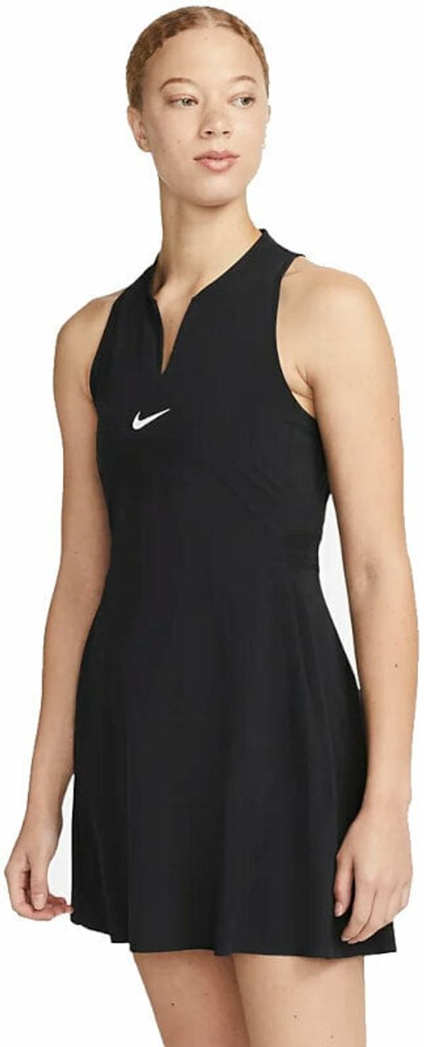 Nike Nike Dri-Fit Advantage Womens Tennis Dress Black/White L Haljina za tenis