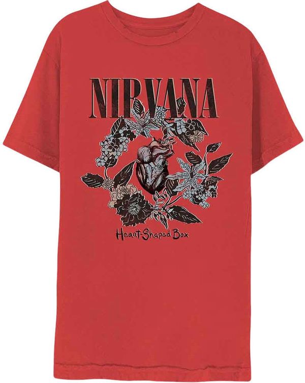 Nirvana Nirvana Košulja Heart Shape Box Unisex Red L