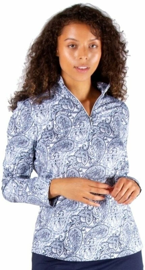 Nivo Nivo Ligia Mock Navy XS Majica dugih rukava