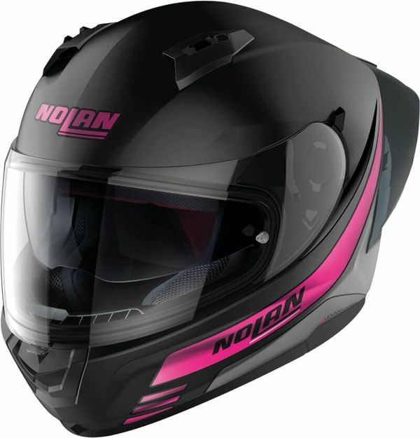 Nolan Nolan N60-6 Sport Outset Flat Black Fushia M Kaciga