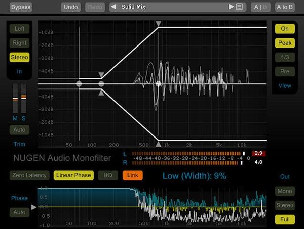 Nugen Audio Nugen Audio Monofilter > Monofilter V4 UPG (Digitalni proizvod)