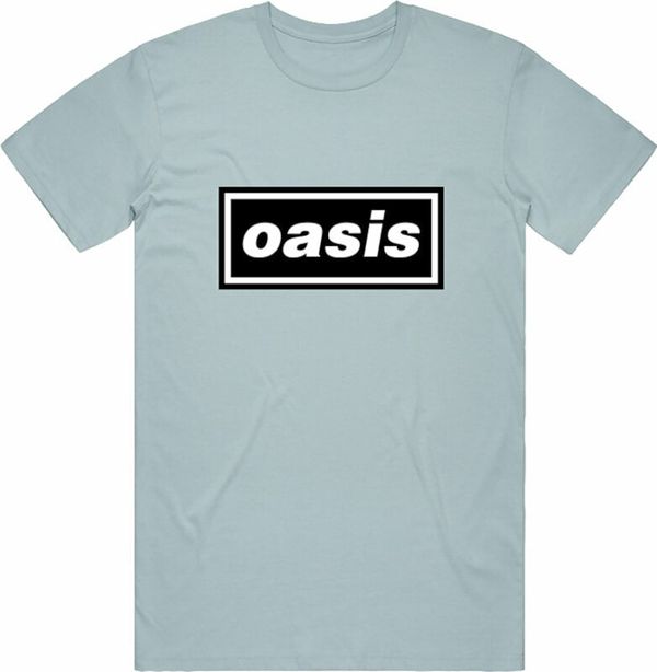 Oasis Oasis Košulja Decca Logo Unisex Light Blue M
