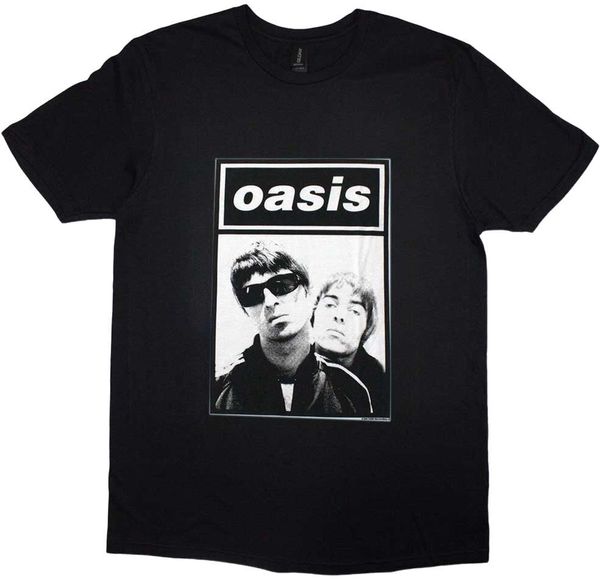 Oasis Oasis Košulja Noel & Liam Boxed Photo Unisex Black XL