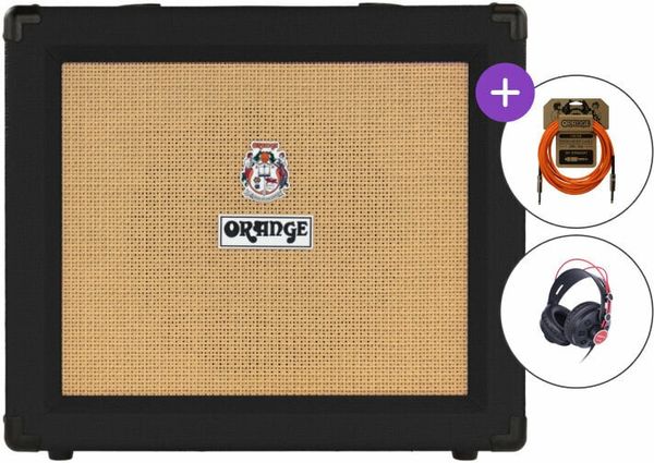 Orange Orange CRUSH 35RT Black SET