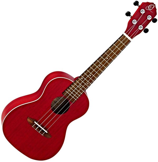Ortega Ortega RUFIRE Koncertni ukulele Fire Red