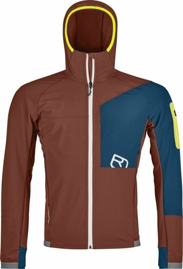 Ortovox Ortovox Berrino Hooded Jacket M Clay Orange XL Jakna na otvorenom