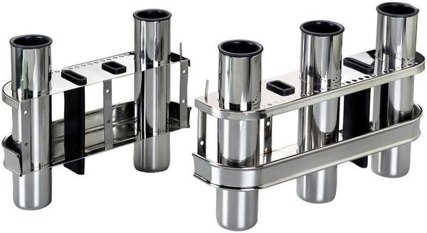 Osculati Osculati SS Rod Holder For Bulkhead Mounting 3 Rods