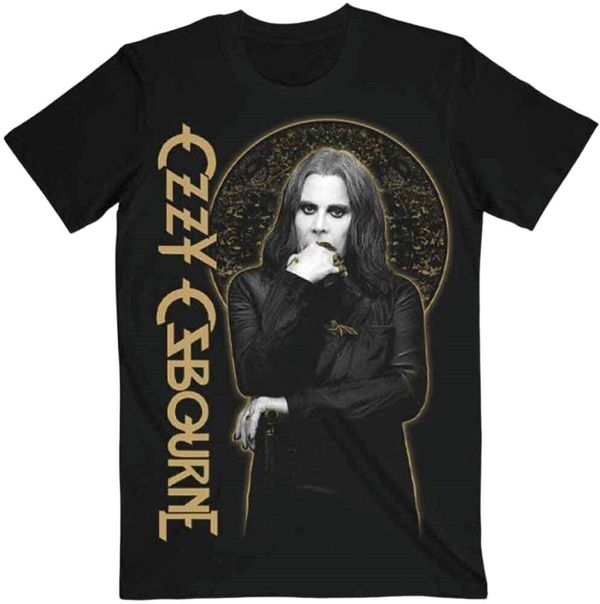 Ozzy Osbourne Ozzy Osbourne Košulja Patient No. 9 Gold Graphic Unisex Black L