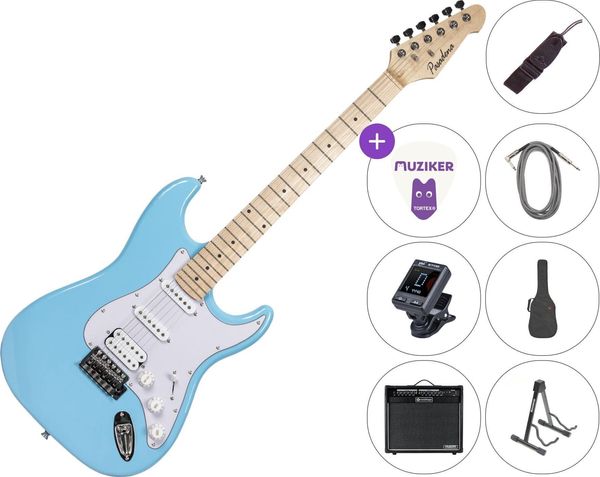 Pasadena Pasadena ST-11 SET 80W Sky Blue Električna gitara