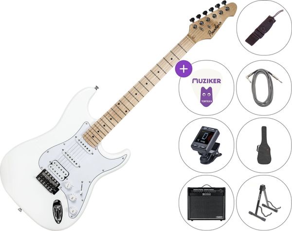 Pasadena Pasadena ST-11 SET 80W White Električna gitara