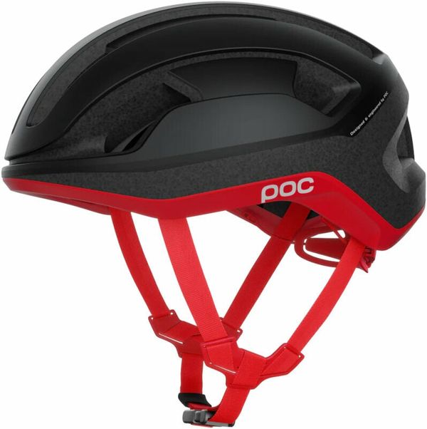 POC POC Omne Lite Uranium Black/Prismane Red Matt 56-61 Kaciga za bicikl