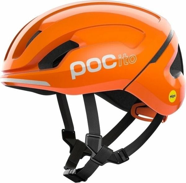 POC POC POCito Omne MIPS Fluorescent Orange 48-52 Kaciga za bicikl za djecu
