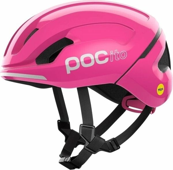 POC POC POCito Omne MIPS Fluorescent Pink 48-52 Kaciga za bicikl za djecu