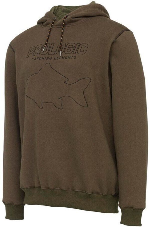 Prologic Prologic Majica s kapuljačom Mega Fish Hoodie Army Green 2XL